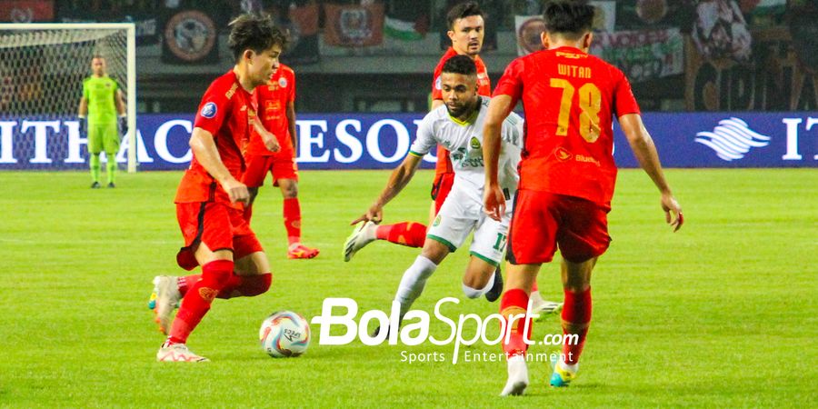 Hasil Liga 1 - Persija Teruskan Tren Positif dengan Pesta 4 Gol Tanpa Balas ke Gawang Persikabo 1973