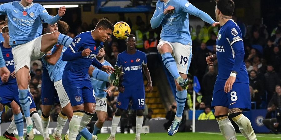 Hasil Liga Inggris  - Lewat Drama 8 Gol, Chelsea Imbangi Perlawanan Man City