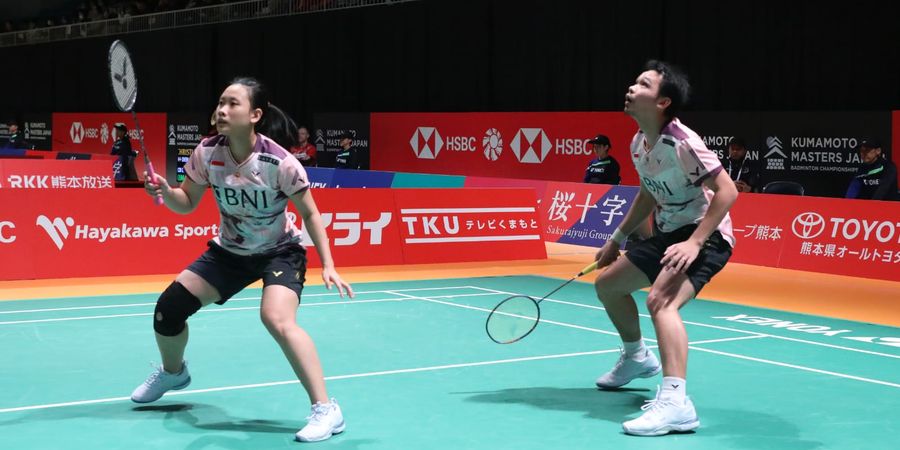 Hasil Kumamoto Masters 2023 - Sempat Beri Harapan, Rinov/Pitha Belum Berhasil Pecah Telur dari Juara Dunia 2023