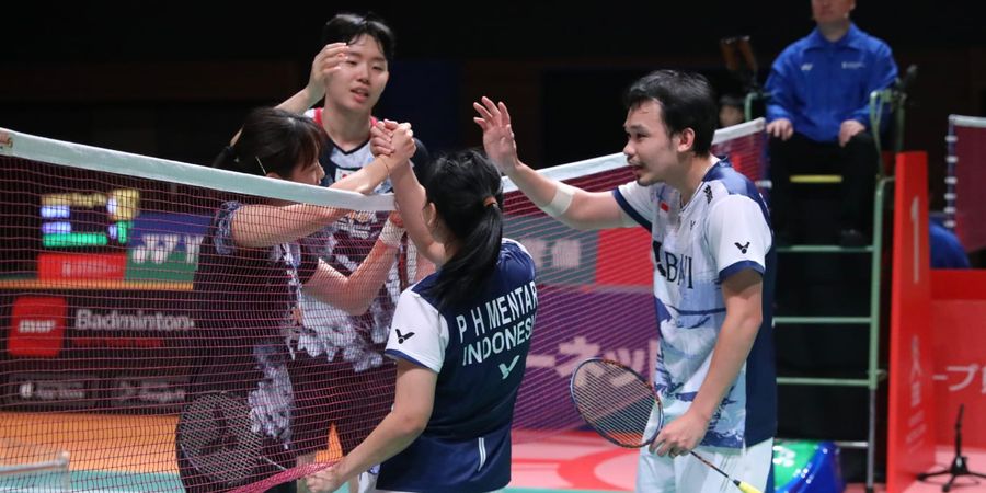 Hasil China Masters 2023 - Ketinggalan 8 Poin, Pawang Rinov/Pitha Selamatkan Gengsi Juara Dunia dari Semangat Revans Wakil Tuan Rumah