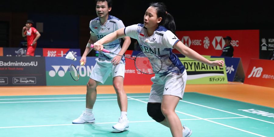 Jadwal China Masters 2023 - Rinov/Pitha Vs Anak Didik Nova Widianto, 1 Tiket Babak Kedua Sudah Diamankan Indonesia