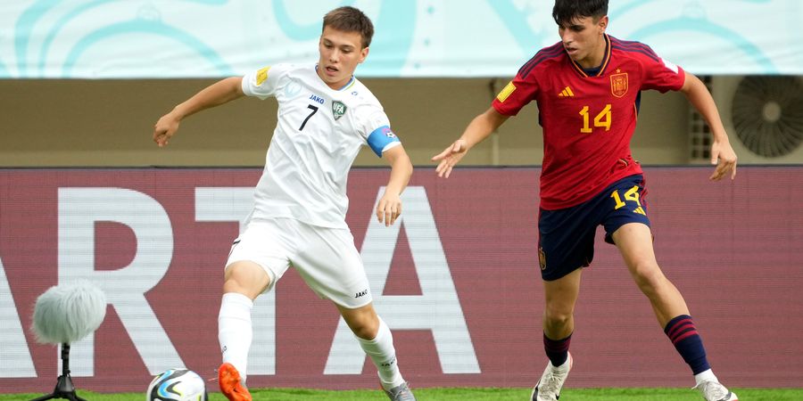 Hasil Piala Dunia U-17 2023 - Sempat Tertinggal Dua Gol, Dramatisnya Uzbekistan Sukses Tahan Imbang Spanyol