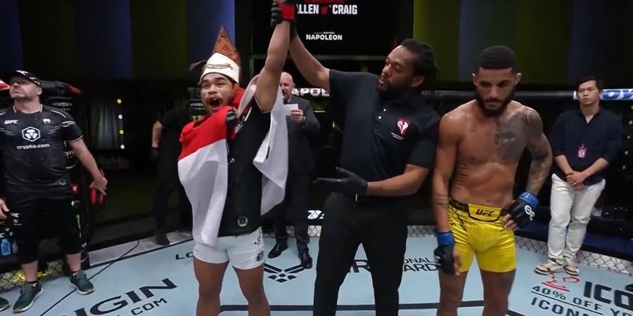 UFC Vegas 82 - Berbekal Topi Adat Simalungun, Jeka Saragih Punya Motivasi Berlipat Dobrak Kelas Bulu UFC