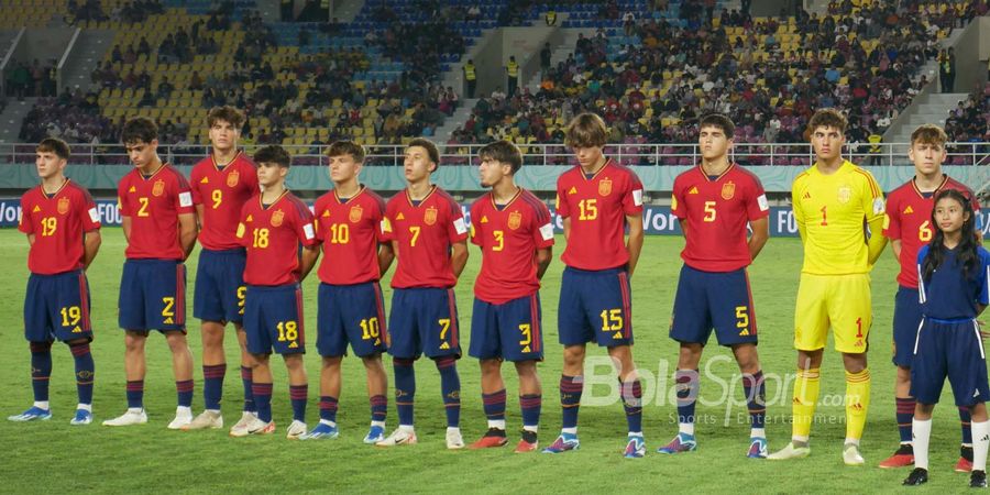 Hasil Piala Dunia U-17 2023 - Wonderkid Barcelona Cetak Gol Berkelas, Spanyol Pulangkan Jepang