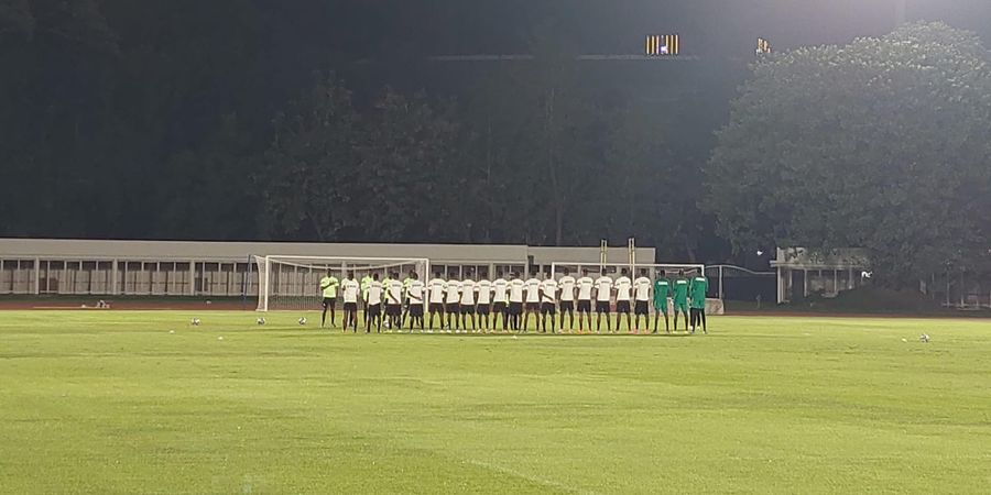 Piala Dunia U-17 2023 - Keren Nih! Pemandangan Berbeda Terlihat Saat Timnas U-17 Senegal Gelar Latihan di Stadion Madya