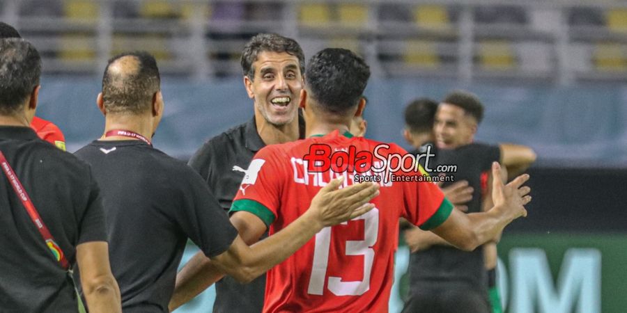 Piala Dunia U-17 2023 - Menang Lewat Drama Adu Penalti, Pelatih Maroko Puji Pemainnya Setinggi Langit