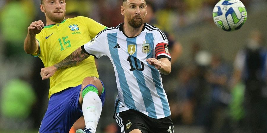 Hasil Kualifikasi Piala Dunia 2026 - Walau Messi Main Jelek, Timnas Argentina Pecundangi Brasil