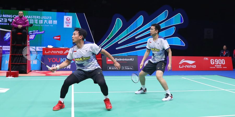 China Masters 2023 - Lupakan Hasil, Ada Harapan Ahsan/Hendra Jegal Ganda Putra Terbaik China di 16 Besar