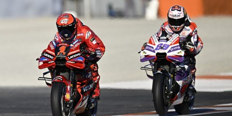 Hasil Kualifikasi MotoGP Valencia 2023 - Bagnaia Ngamuk, Martin Gigit Jari usai Hampir Tabrakan dengan Marquez