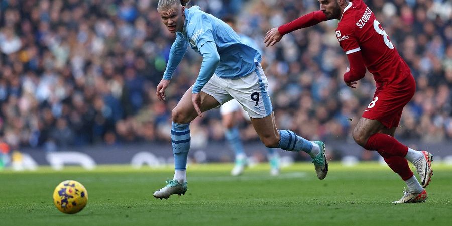 Hasil Liga Inggris - Gol ke-50 Haaland Sia-Sia, Duel Man City Vs Liverpool Berakhir 1-1