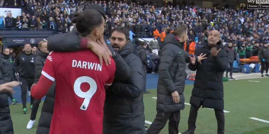 Cekcok dengan Guardiola, Darwin Nunez sampai Dijauhkan dan Dipeluk Klopp