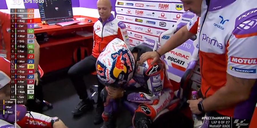 Jorge Martin usai Gagal Juara dengan Senggol Francesco Bagnaia dan Marc Marquez: Ini Hari untuk Ditangisi