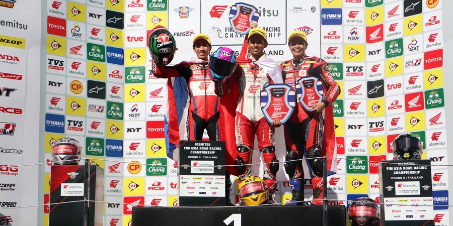 ARRC 2023 - Veda Bawa Astra Honda Naik Podium Pertama, Juara AP250 Ditentukan hingga Balapan Akhir