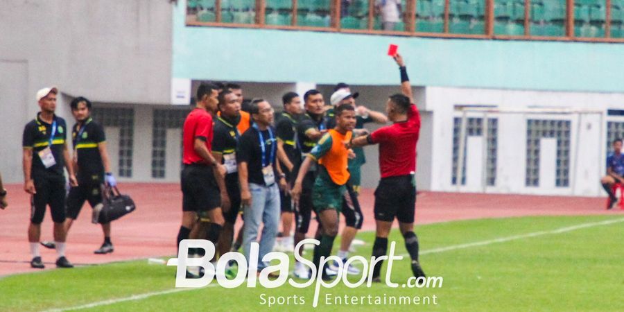 Kecewa dengan Kepemimpinan Wasit, Pemain Persikabo 1973: Percuma Kami Latihan Keras!