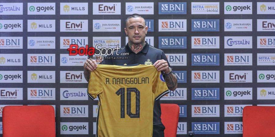 Beda dari di Inter Milan dan Klub Terakhir, Radja Nainggolan Pilih Pakai Nomor 10 di Bhayangkara FC