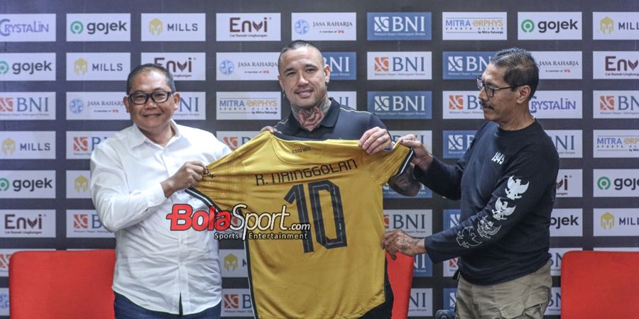 Fantastis! Bos Bhayangkara FC Ungkap Nilai Kontrak Radja Nainggolan Rp 5 Miliar Lebih