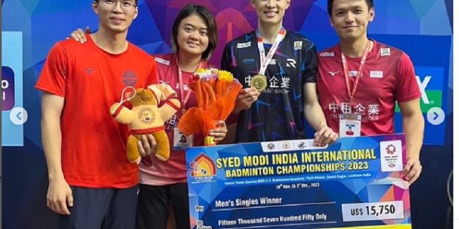 Ranking BWF Terbaru - Penakluk Kenta Nishimoto Naik 8 Peringkat, Takhta Tertinggi Tetap Milik Saingan Berat Ginting