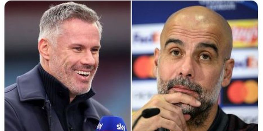 Alih-alih Pasang Badan, Legenda Man United Malah Ikut-ikut Pep Guardiola Ledek Jamie Carragher