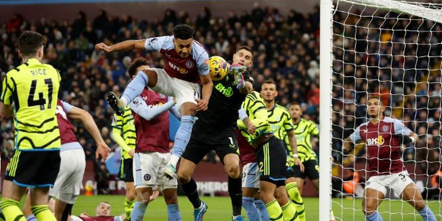 Hasil Liga Inggris - Kiper Jagoan Lionel Messi Tampil Perkasa, Arsenal Kepeleset di Kandang Aston Villa