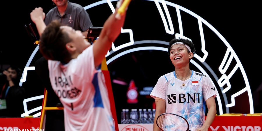 BWF World Tour Finals 2023 - Momen Apriyani/Fadia Temukan Celah Uletnya Ganda Putri Jepang