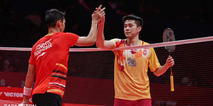 Hasil BWF World Tour Finals 2023 - Jonatan Sukses Pecundangi Juara Dunia 2023 dengan Skor 1 Digit