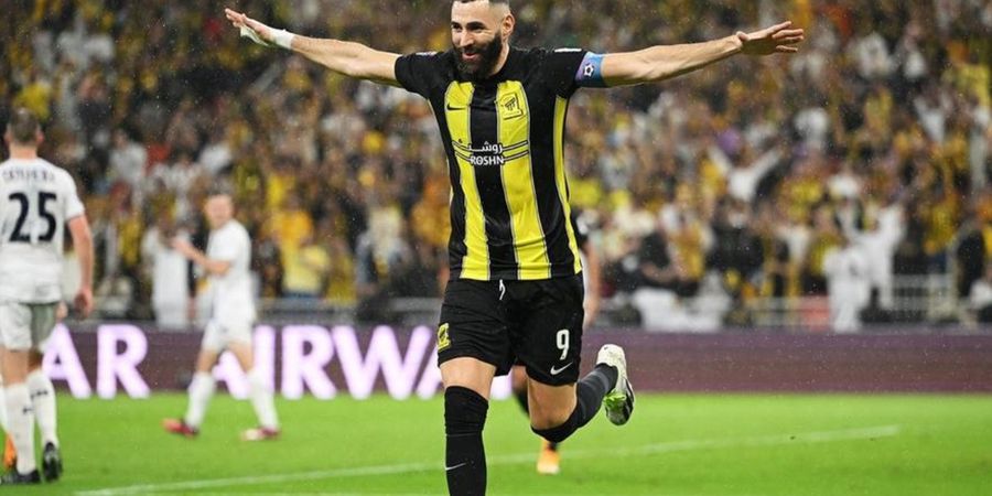 Hasil Piala Dunia Antarklub 2023 - Benzema Cetak Sejarah, Al Ittihad Bantai Auckland untuk Tantang Al Ahly