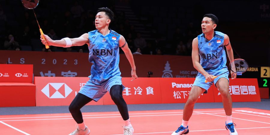 Hasil BWF World Tour Finals 2023 - Fajar/Rian Tumbang, Juara Dunia 2023 ke Semifinal