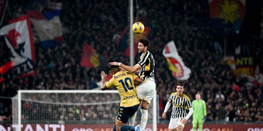 Hasil Liga Italia - Genoa vs Juventus, Si Nyonya Tua Ditahan Anak-anak Didik Eks Bomber AC Milan