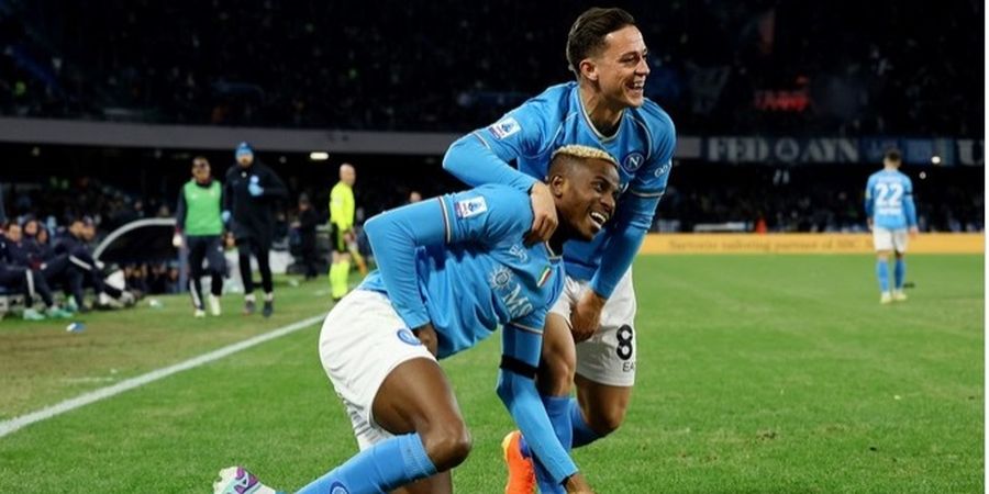 Hasil dan Klasemen Liga Italia - Osimhen Cetak Assist di Luar Nalar, Napoli Usir Roma dari Geng Liga Champions