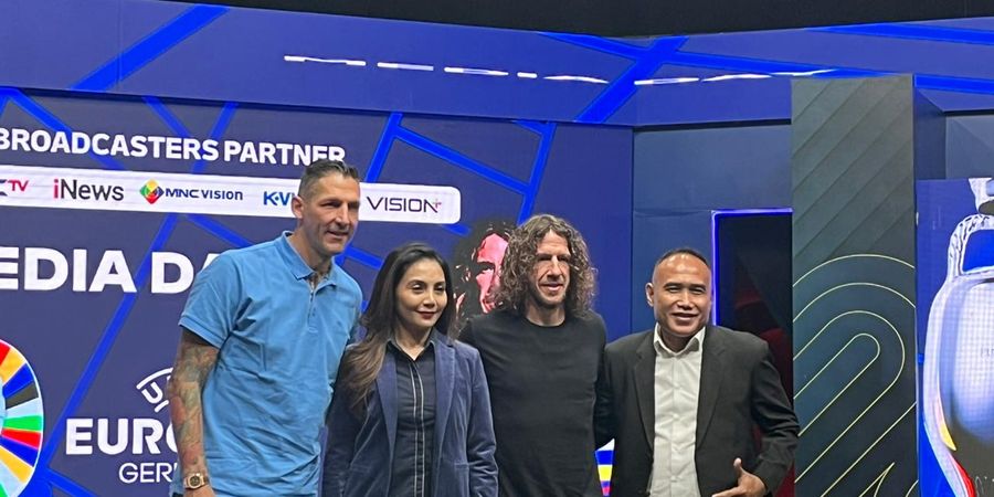 Ramaikan Launching EURO 2024, Puyol dan Materazzi Hadir di Jakarta