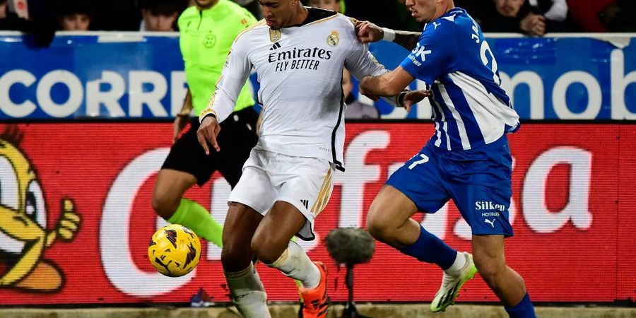 Hasil Liga Spanyol - Diwarnai 1 Kartu Merah dan Gol Larut Menit 92, Real Madrid Curi 3 Poin dari Kandang Alaves