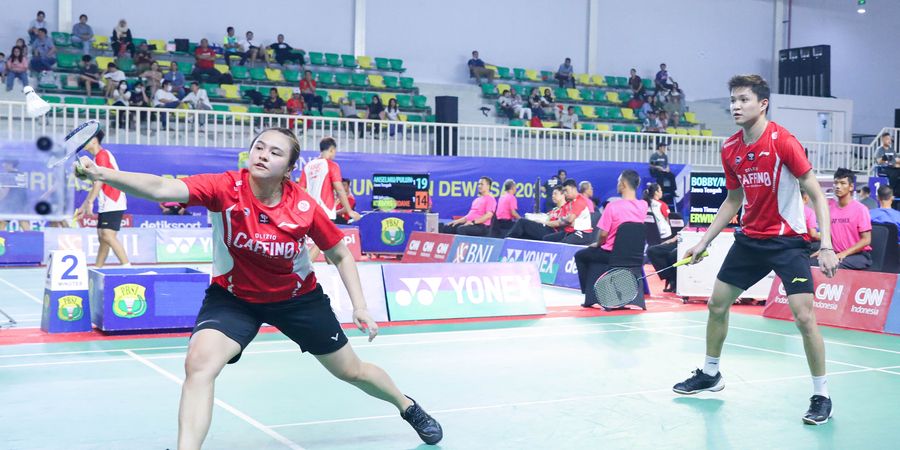 Hasil Indonesia International Challenge 2024 - Bobby/Melati Menang Telak 21-5 untuk ke Semifinal, Indonesia Kunci Gelar Juara Ganda Campuran