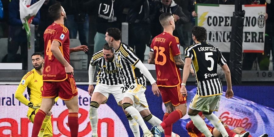 Hasil Liga Italia - Juventus Vs AS Roma, Si Nyonya Tua Jinakkan Pasukan Serigala