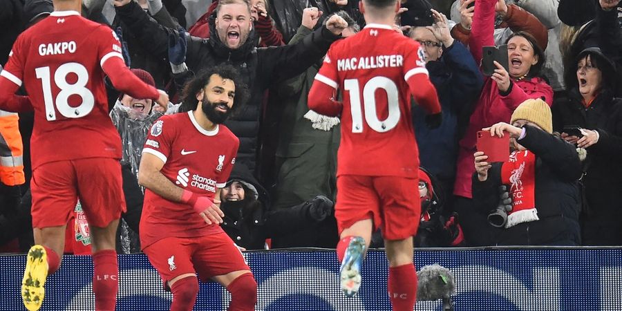 Sumbang 2 Gol untuk Liverpool, Mo Salah Sedang Kerasukan Ronaldo