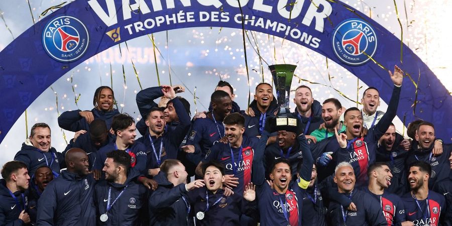 Luis Enrique Akhirnya Bisa Juara Tanpa Lionel Messi, PSG Kampiun Piala Super Prancis