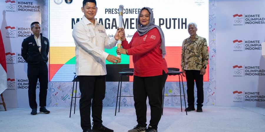 Olimpiade Paris 2024 - Indonesia Pernah Punya 3 Atlet Pembawa Obor Olimpiade