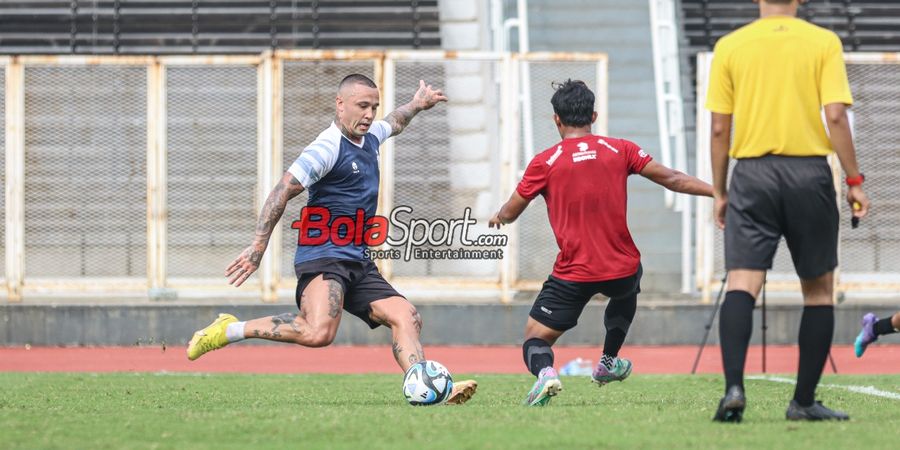 Hadapi Radja Nainggolan dkk, Timnas U-20 Indonesia Takluk dari Bhayangkara FC di Laga Uji Coba