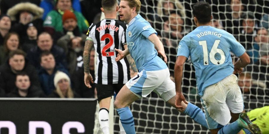 Hasil Liga Inggris - Kevin De Bruyne Bawa Efek Instan, Man City Hancurkan Newcastle United