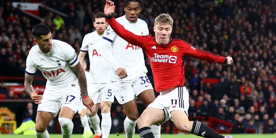 Hasil Liga Inggris - Man United vs Tottenham, Setan Merah Tertahan di Rumah Sendiri