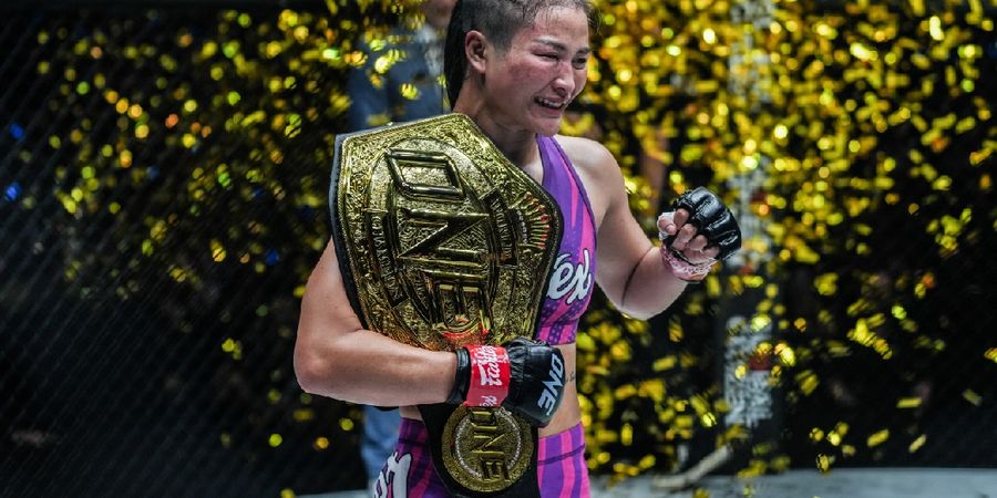 ONE 166: Qatar - Stamp Fairtex Pertahankan Sabuk Melawan Denice Zamboanga