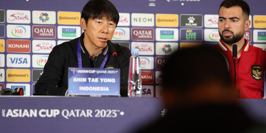 Piala Asia 2023 - Shin Tae-yong Janji Ikuti Indra Sjafri, Timnas Indonesia Yakin Tumbangkan Vietnam