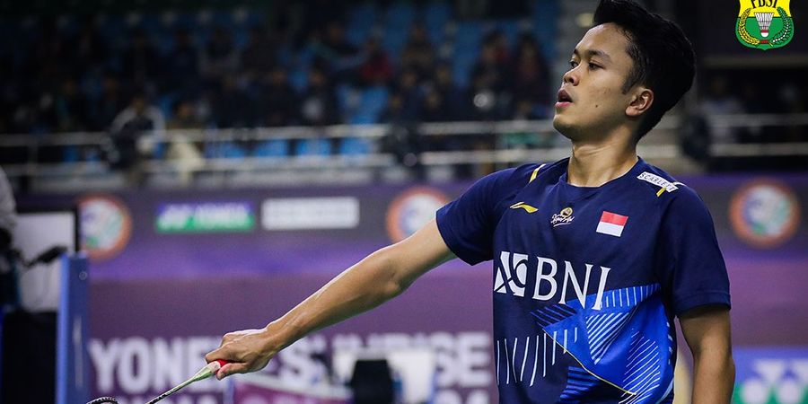 Hasil Undian French Open 2024 -  Anthony Ginting vs Weng Hong Yang, Dibayangi Rekor Super Buruk