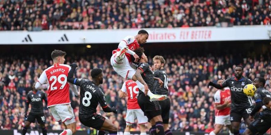 Hasil Liga Inggris - Pesta Gol Lawan Crystal Palace, Arsenal Sudahi Paceklik Kemenangan