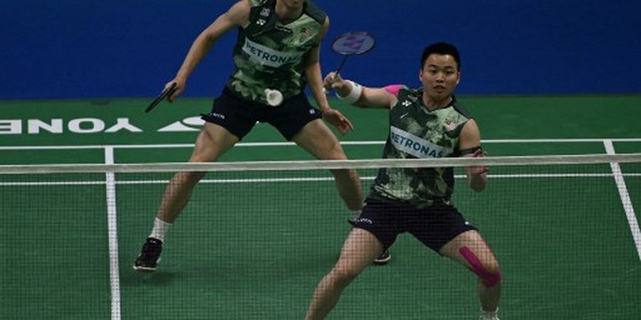 India Open 2024 - Lemparan Shuttlecock Juara Indonesia Open Mengenai Mata, Ganda Putra Malaysia Kehilangan Momentum ke Final