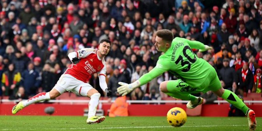 Hasil dan Klasemen Liga Inggris - Bobol Gawang Kiper Buangan Man United 5 Kali, Arsenal Bikin Hidup Liverpool dan Man City Tak Tenang