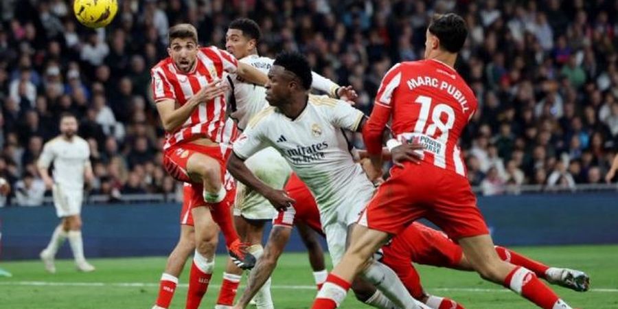 Di Postingan Akun Fanbase Real Madrid Indonesia, Vinicius Beri Penjelasan soal Gol Kontroversialnya ke Gawang Almeria