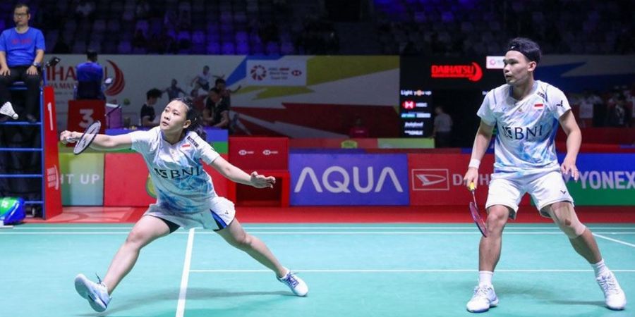 Hasil Thailand Masters 2024 -  Tak Bisa Lepas dari Tekanan, Rinov/Pitha Kena Revans Wakil Jerman