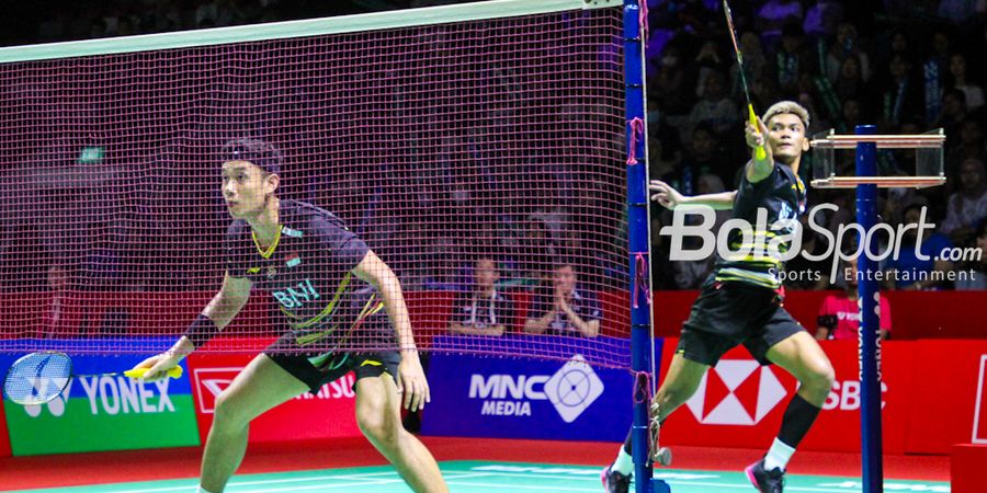 Hasil Thailand Masters 2024 - Fikri/Bagas Hentikan Rekan Senegara Penakluk Anthony Ginting dalam 26 Menit