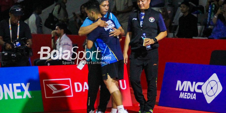 Hasil Indonesia Masters 2024 - Dramatis, Ginting Ganyang Tunggal Putra Malaysia Didikan Hendrawan