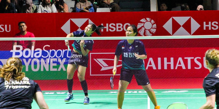 Hasil Kaohsiung Masters 2024 - Permalukan Unggulan Pertama di Kandangnya, Jesita/Febi Tembus Final